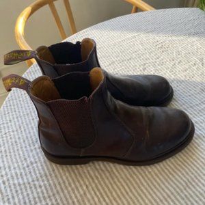 Doc Martens Brown Leather Chelsea Boots